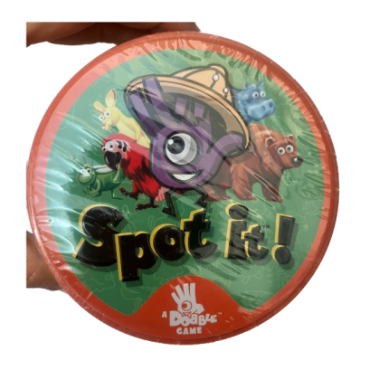 Spot It / Dobble – Versión Color Verde 🧠 (Edición Eco-Amigable)