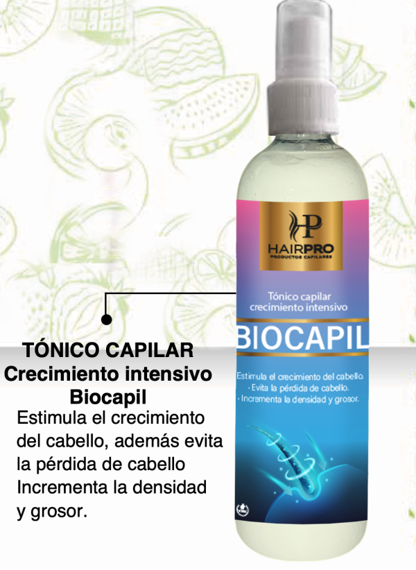 Tónico Capilar Biocapil Crecimiento intensivo 125 ml.