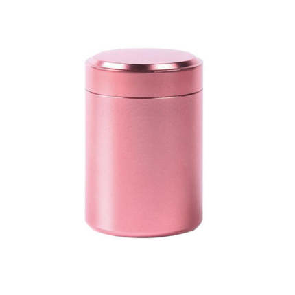 Contenedor Aluminio Hermético Rosado
