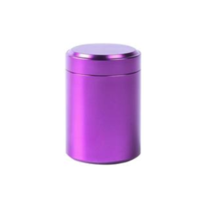 Contenedor morado aluminio hermético