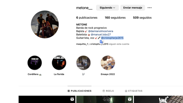 Metone Banda de Rock Progresivo