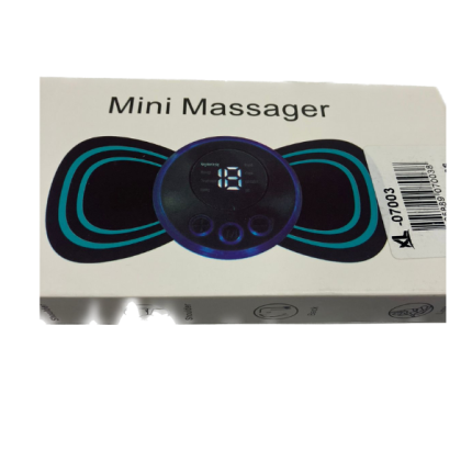 🌟 Mini Masajeador Eléctrico Portátil – 8 Modos de Masaje | Recargable