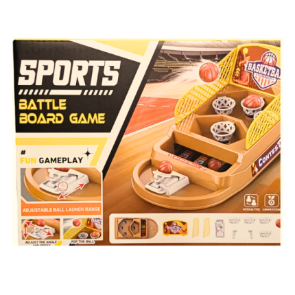 🏀 Juego de mesa de batalla– Basketball Triple Canasta