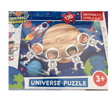 🚀 Puzzle Universe – Aventura Espacial (120 Piezas)